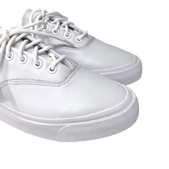 đź’–MEGA SALEđź’–Converse SkidGrip Shoes Womens CVO OX White Leather Casual 168913C - Picture 3 of 10